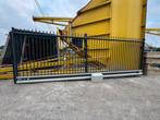 schuifpoort elektrisch 6m, Tuin en Terras, Tuinhekken en Hekwerk, Ophalen, Gebruikt, IJzer, Overige typen