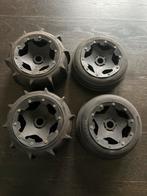 Set banden en velgen - 4 stuks, Ophalen, Gebruikt, Overige schalen, Auto offroad