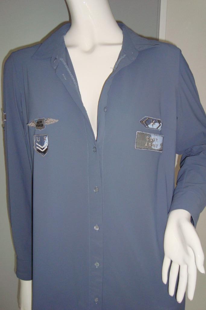 STUDIO ANNELOES BLAUWE JURK MT 38, Kleding | Dames, Jurken, Zo goed als nieuw, Maat 38/40 (M), Blauw, Boven de knie, Verzenden