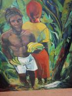 Carribean art, Oorspronkelijke maker, Ophalen of Verzenden, Zo goed als nieuw, Schilderij