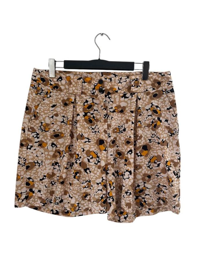 Studio Anneloes broek kort XL, Kleding | Dames, Broeken en Pantalons, Zo goed als nieuw, Maat 46/48 (XL) of groter, Beige, Kort