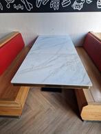 Fondue Tafel 180x80 cm - inclusief 6x 1p hotpot pannen, Ophalen, Gebruikt, 50 tot 100 cm, Vijf personen of meer