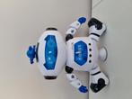 Roterende robot met licht en geluid, Kinderen en Baby's, Speelgoed | Actiefiguren, Ophalen of Verzenden, Zo goed als nieuw