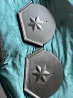 Röben keramische gevelpan / sierpan – bloemmotief, Antiek en Kunst, Ophalen of Verzenden