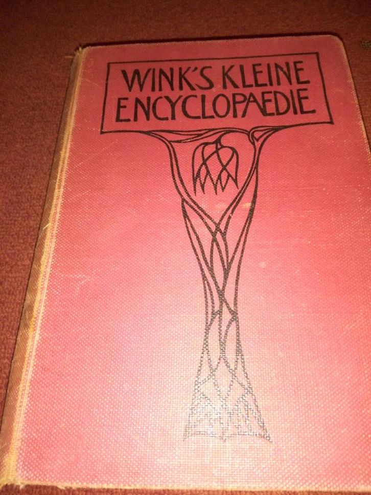 Wink's Kleine Encyclopaedie - 1922, Antiek en Kunst, Antiek | Boeken en Bijbels, Verzenden