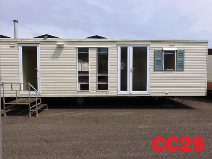 Diverse modellen stacaravans en chalets met middenkamer, Caravans en Kamperen, Stacaravans, tot en met 6, Ophalen