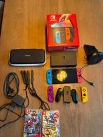 Nintendo Switch OLED + Extra's., Spelcomputers en Games, Eén computer, Ophalen of Verzenden, Zo goed als nieuw, 3 spelers of meer