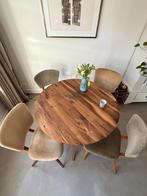 Deens design eettafelstoelen. Vintage., Huis en Inrichting, Ophalen, Deens design midcentury, Overige kleuren, Zo goed als nieuw