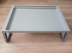 IKEA KLIPSK Bedtafel - Grijs, Ophalen, Zo goed als nieuw, Rechthoekig