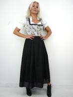 *Abfab Vintage Dirndl Trachten Jurk 42*, Zwart, Maat 42/44 (L), Ophalen of Verzenden, Zo goed als nieuw