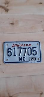 Motor kentekenplaat Louisiana, Ophalen of Verzenden, Gebruikt, Motoren