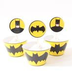 Leuke BATMAN Taartdecoratie & Cupcakehouders & Toppers, Verzenden, Nieuw, Taarten of Cupcakes, Versiering