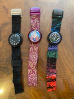 3 popswatch horloges, Overige merken, Kunststof, Gebruikt, Polshorloge
