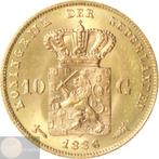 Nederland - 10 Gulden / tientje 1886 Willem III - GOUD, Postzegels en Munten, Munten | Nederland, Goud, Ophalen of Verzenden, Koning Willem III
