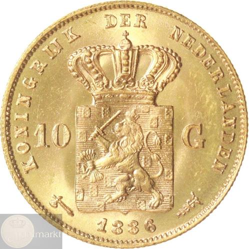 Nederland - 10 Gulden / tientje 1886 Willem III - GOUD, Postzegels en Munten, Munten | Nederland, Losse munt, 10 gulden, Koning Willem III