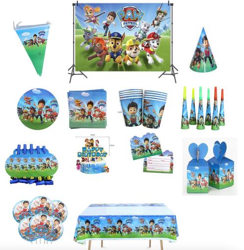 Paw Patrol verjaardag versiering pakket, Hobby en Vrije tijd, Feestartikelen, Nieuw, Versiering, Verjaardag, Ophalen