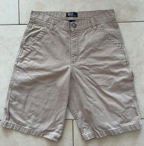 Ralph Lauren korte broek mt 14 164 170 short beige bermuda, Kinderen en Baby's, Kinderkleding | Maat 164, Gebruikt, Jongen, Broek