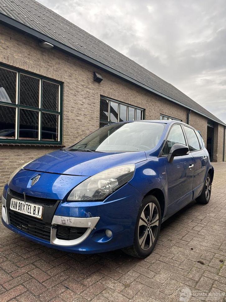 Renault Scénic 1.4 TCe Bose (bj 2011), Auto diversen, Schadeauto's, Renault, Handgeschakeld, Benzine, Hatchback, Blauw