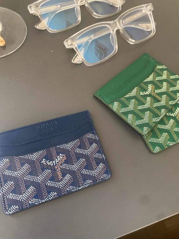 Kaart houder, Sieraden, Tassen en Uiterlijk, Portemonnees, Zo goed als nieuw, Overige merken, Overige kleuren, Leer, Verzenden