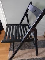 IKEA klapstoel Terje / Frösvi, Ophalen, Zwart, Zo goed als nieuw, Eén