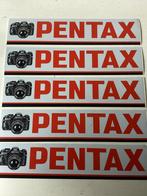 5 stickers Pentax (fotografie), Verzenden, Zo goed als nieuw, Merk