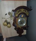 Oude hangklok met slinger en gewichten, Antiek en Kunst, Ophalen