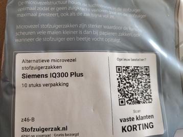 Stofzuigerzak beschikbaar voor biedingen
