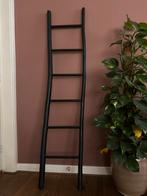 Decoratieve Ladder Zwart Hout 180cm, Huis en Inrichting, Ophalen, Zo goed als nieuw
