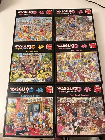 Wasgij Puzzel Collectie - 6 Stuks beschikbaar voor biedingen