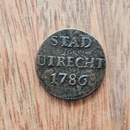 Oude munt duit Stad Utrecht 1786, Ophalen of Verzenden, Vóór koninkrijk, Overige waardes, Losse munt