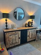 Houten dressoir met lades en deuren, Huis en Inrichting, Kasten | Dressoirs, Gebruikt, 150 tot 200 cm, Ophalen of Verzenden, Met lade(s)