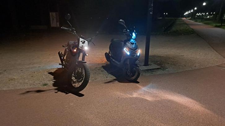 Mash Dirt Track 50cc schakelbrommer - 2018, Fietsen en Brommers, Scooters | Yamaha, Gebruikt, Overige modellen, Maximaal 45 km/u