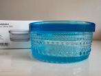 Nieuw  doos Iittala Kastehelmi Voorraadpot Deksel Light Blue, Huis en Inrichting, Ophalen of Verzenden, Nieuw, Rond, Glas