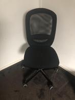 Te koop 2 bureaustoelen zwart, Ophalen, Gebruikt, Zwart, Bureaustoel