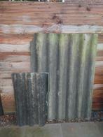 Vezelcement dak golfplaat, Kunststof, Zwart, Ophalen of Verzenden, Minder dan 5 m²