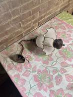 Vintage Plafondlamp Jaren 50, Ophalen, Minder dan 10 m², Wit