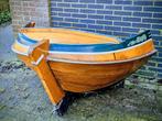 Tjotter platbodem bankje met historische waarde, skûtsje, Ophalen