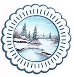 kerstopleg, 3 dubbel, Verzenden, Nieuw, Kerst, Blanco kaart of Basiskaart