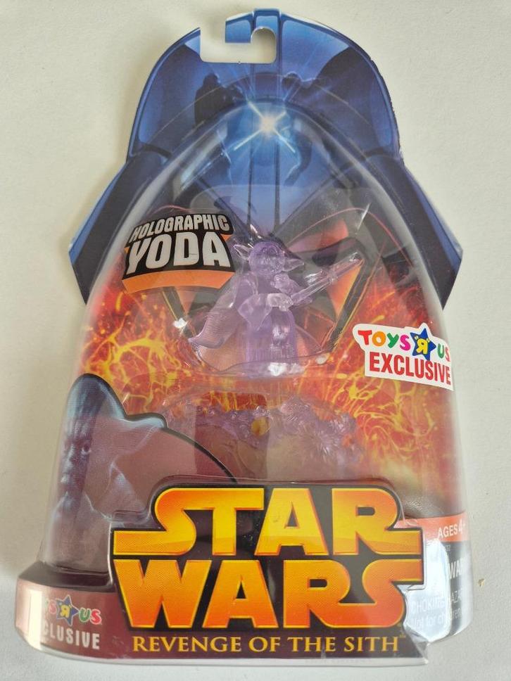 Star Wars ROTS Toys R Us Exclusive Holographic Yoda, Verzamelen, Star Wars, Nieuw, Actiefiguurtje, Ophalen of Verzenden