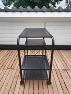 Vintage space-age 80s design trolley # 4 nivo's # wieltjes, Antiek en Kunst, Kunst | Designobjecten, Ophalen