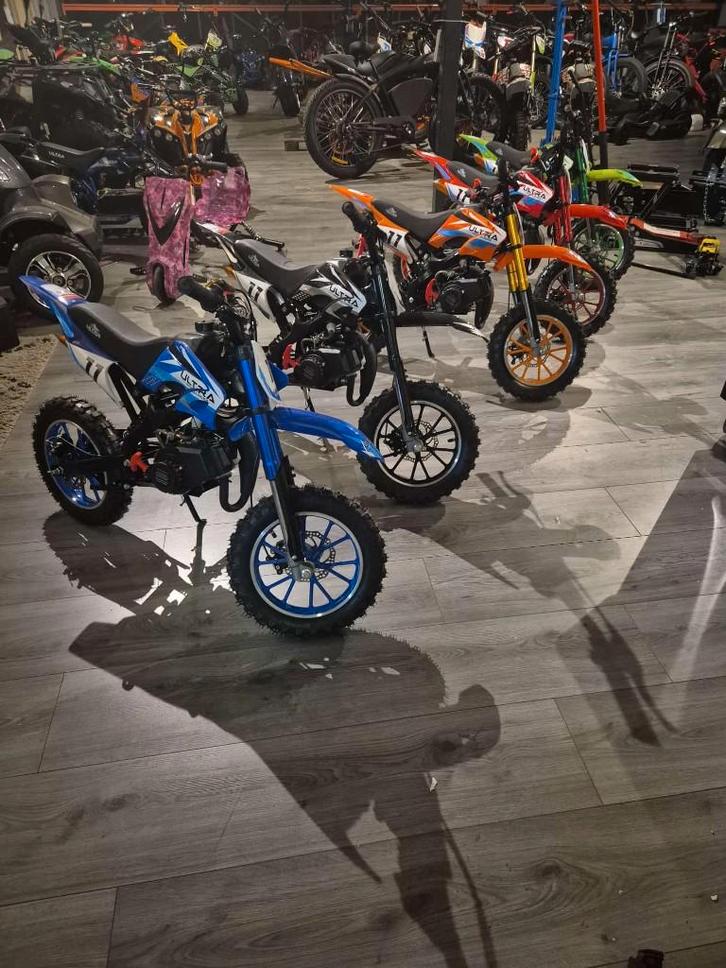 ULTRA 49cc Minicrosser / Mini Dirtbike 2-Takt 45 km/u, Fietsen en Brommers, Minibikes, Midibikes en Pitbikes, Nieuw, Overige typen