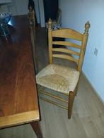 8 oud hollandse knopstoelen, Huis en Inrichting, Stoelen, Ophalen, Gebruikt, Bruin, Hout