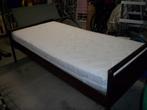 te koop seniorenbed, Ophalen, 90 cm, Eenpersoons, Bruin