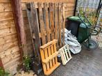 Gratis af te halen | 2x Europallets | 2x kleine pallets, Ophalen, 25 tot 50 mm, Zo goed als nieuw, Pallet