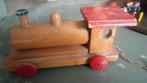Koda Jumbo houten locomotief trein vintage, Gebruikt, Ophalen of Verzenden