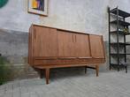 Deens Design Dressoir Bar | Jaren 60 Teak Kast Sideboard DM3, Huis en Inrichting, Gebruikt, 150 tot 200 cm, Ophalen of Verzenden