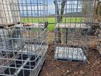 Ibc kratten voor o.a. dakpannen, hout, groenafval enz.., Tuin en Terras, Haardhout, Minder dan 3 m³, Ophalen of Verzenden