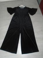 H&M Zwarte Velvet Lange Wijde Pak Jumpsuit maat XL Stretch, Kleding | Dames, Jumpsuits, H&M, Verzenden, Zwart, Maat 46/48 (XL) of groter