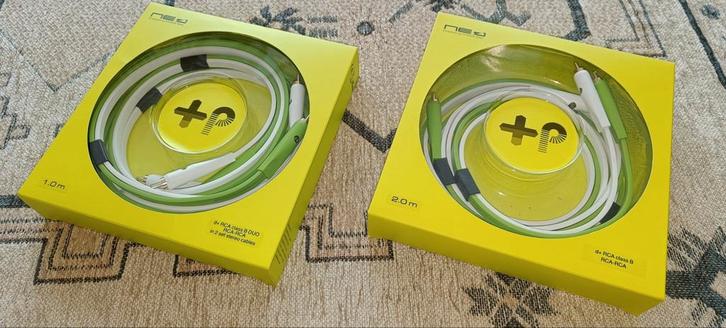 Oyaide Neo RCA Interlink Kabels - Topkwaliteit!, Audio, Tv en Foto, Audiokabels en Televisiekabels, Zo goed als nieuw, Interlink-kabel