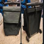 Handige boodschappentrolley, Ophalen, Uitschuifbare handgreep, Gebruikt, Zwart